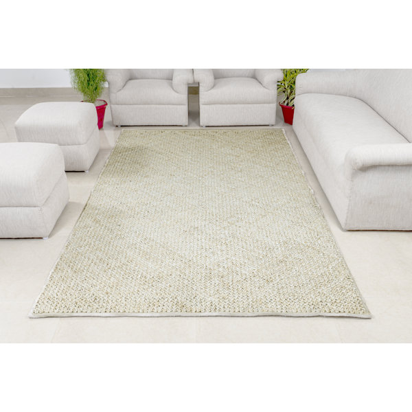 Tufty Home Handmade Flatweave Jute/Sisal Bleach Rug Wayfair
